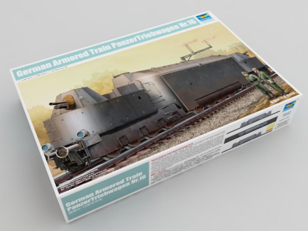 Tren blindado alemán PanzerTriebwagen Nr.16 (Vista 1)