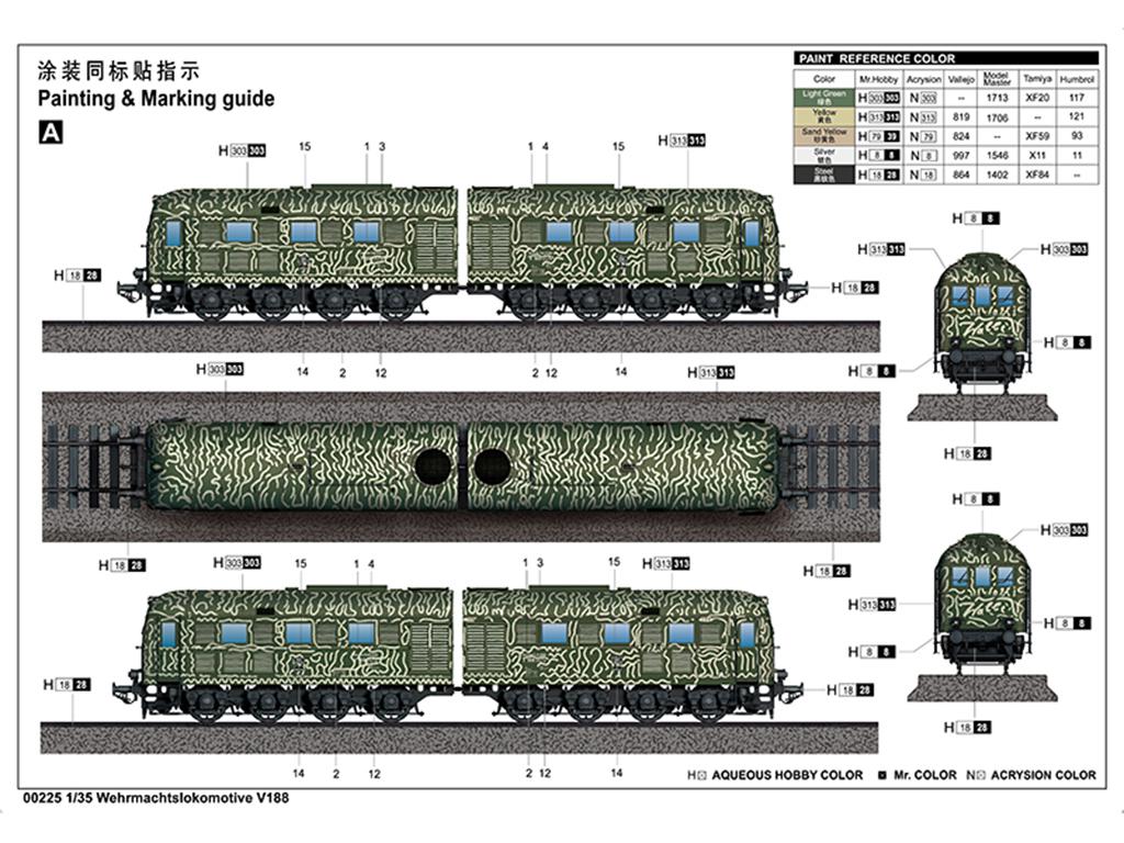 Wehrmacht Locomotive V188 (Vista 3)