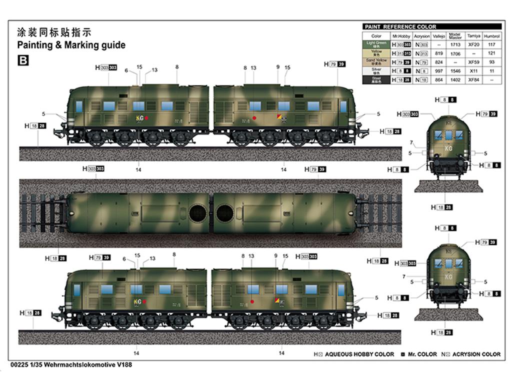 Wehrmacht Locomotive V188 (Vista 4)