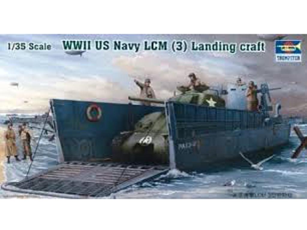 US Navy LCM (3) Lancha de desembarco (Vista 1)