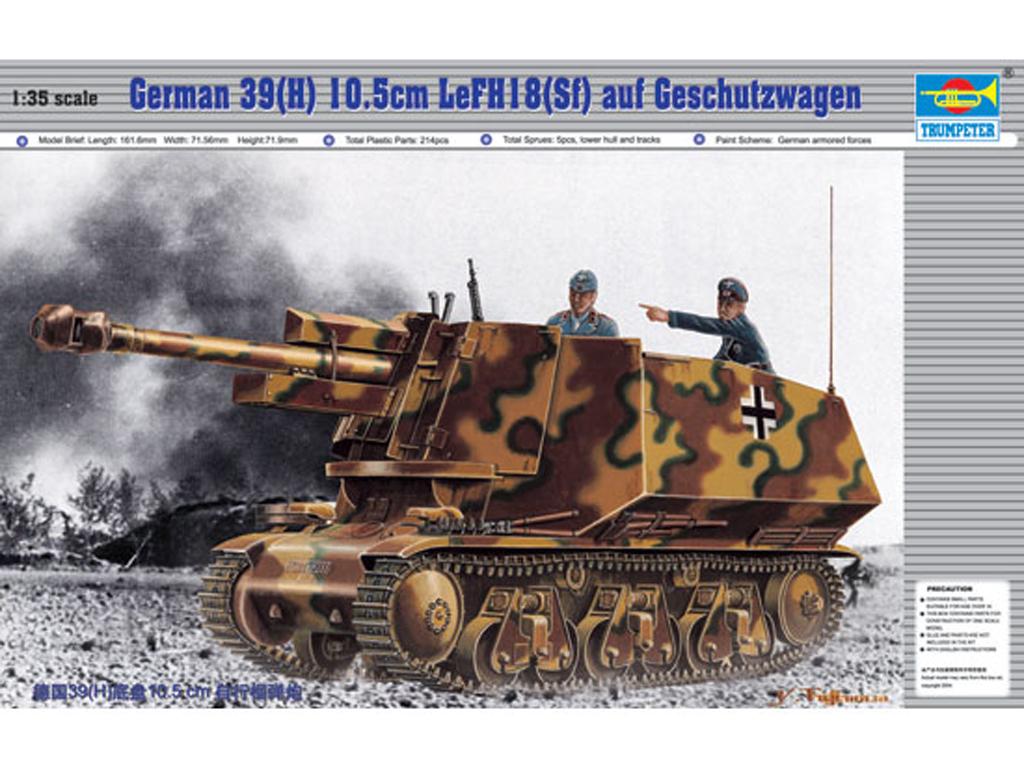 German 39(H) 105mm LeFH18(Sf) (Vista 1)