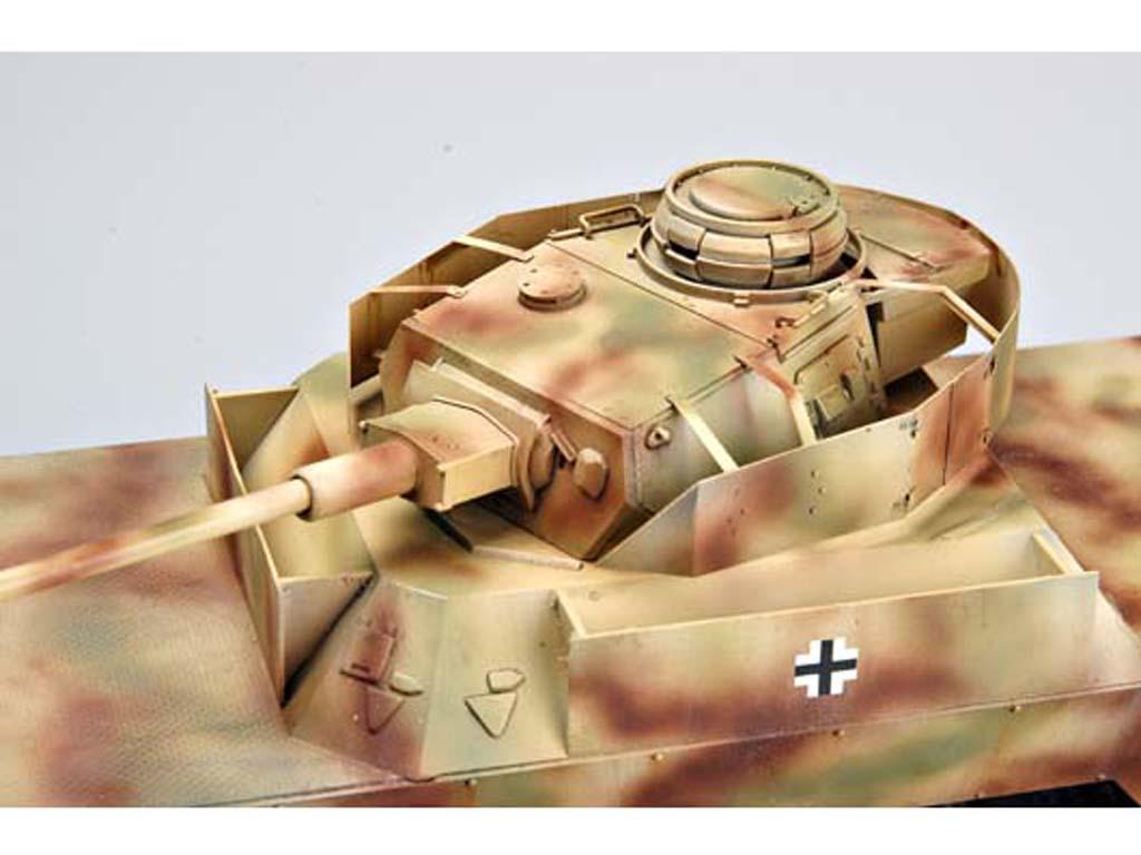 Vagón blindado con torreta Panzer (Vista 6)