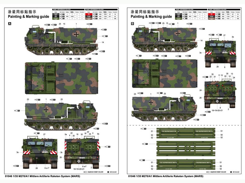 Sistema Cohetes de Artillería Media M270 (Vista 3)