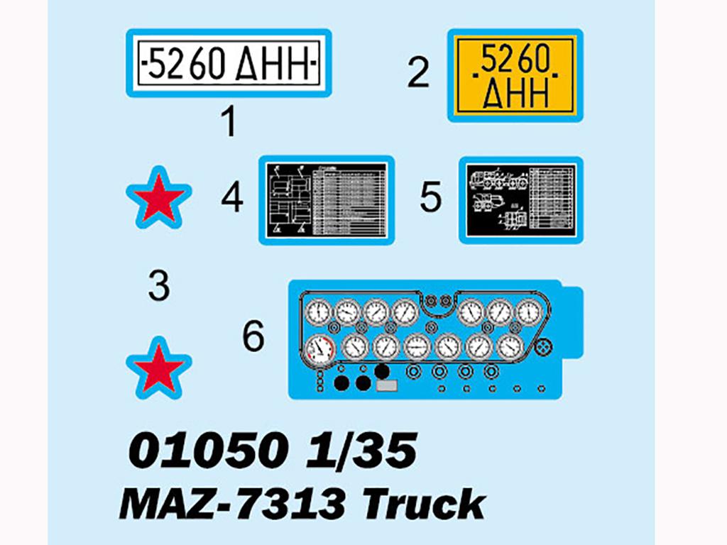 Camión MAZ-7313 (Vista 3)