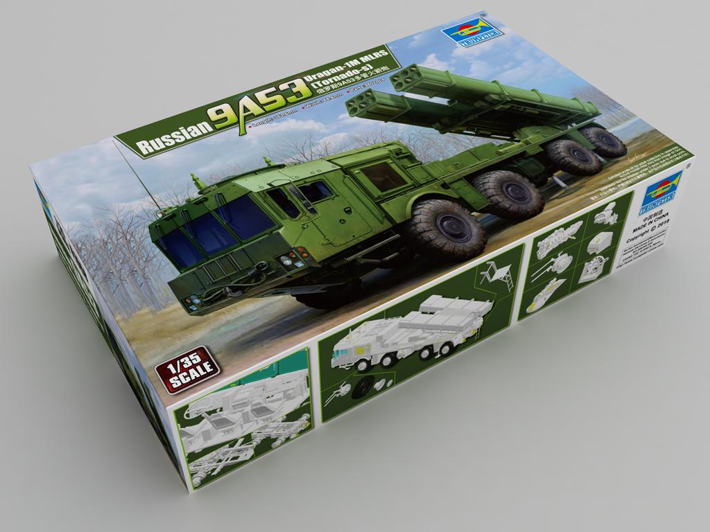 Russian 9A53 Uragan-1M MLRS  (Vista 1)