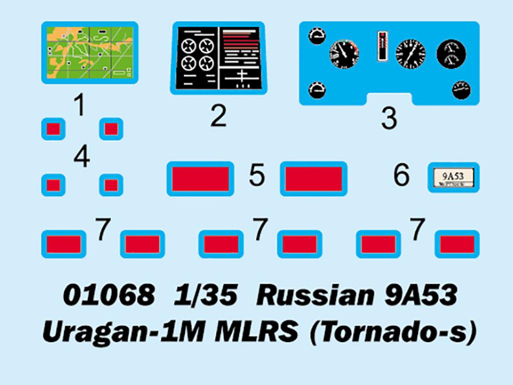 Russian 9A53 Uragan-1M MLRS  (Vista 3)
