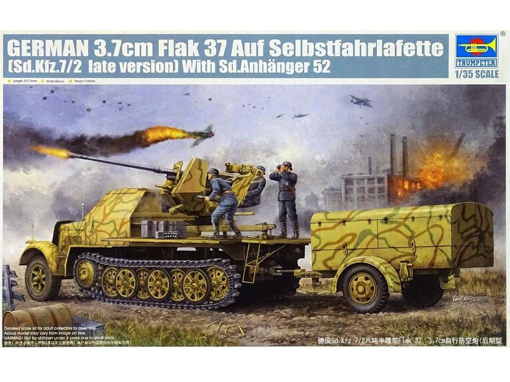 Sd.Kfz.7/2 3.7cm Flak 37 auf Selbstfahrl (Vista 1)