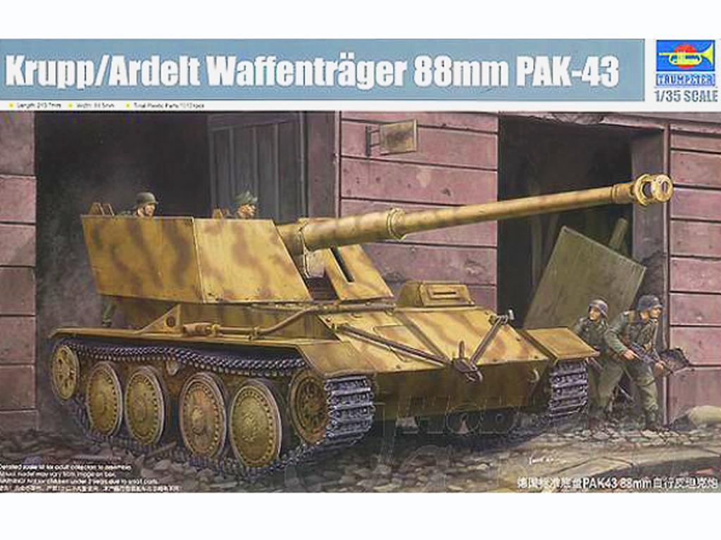 Wafentrager con PaK43 8,8cm  (Vista 1)