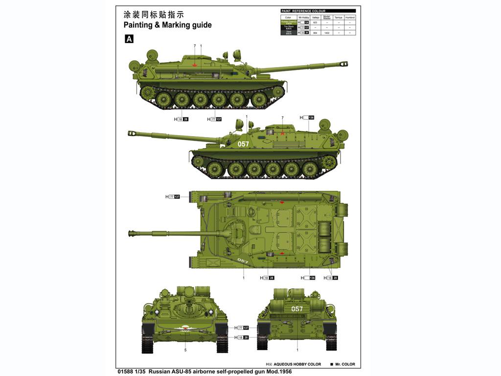 Soviet ASU-85 1956 (Vista 4)