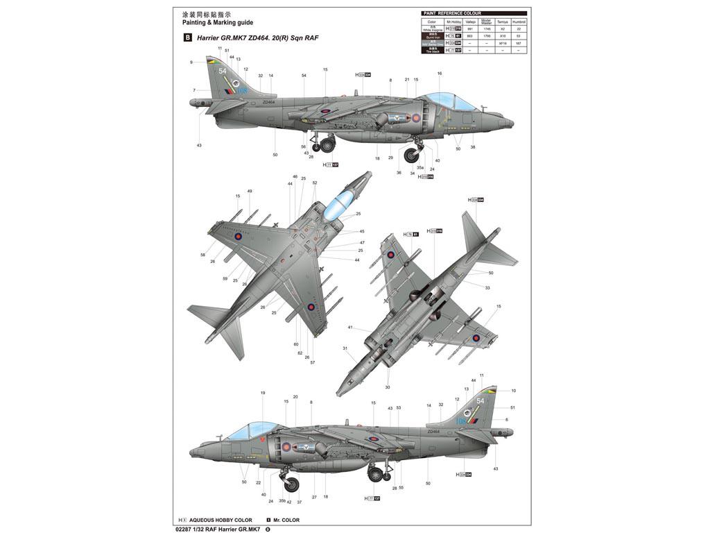 British Air Force Harrier GR.7 (Vista 2)