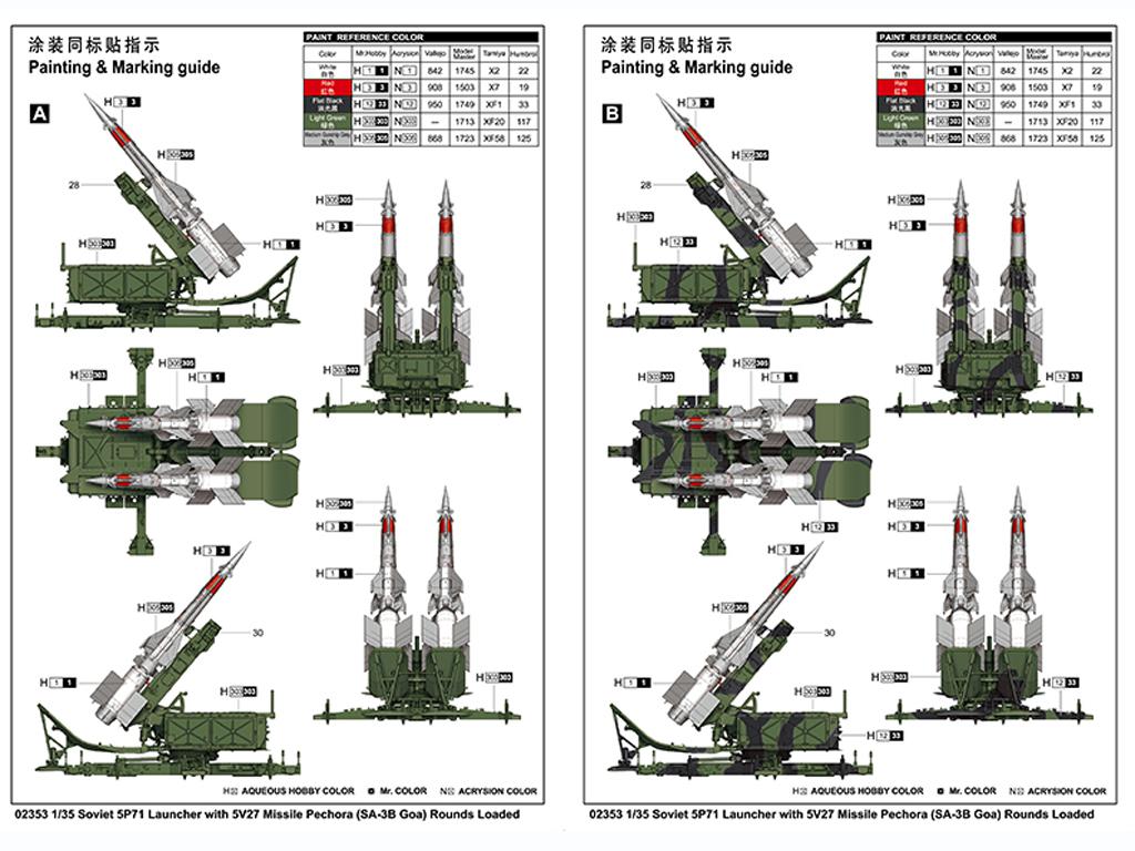 Soviet 5P71 Launcher with 5V27 Missile Pechora (Vista 4)