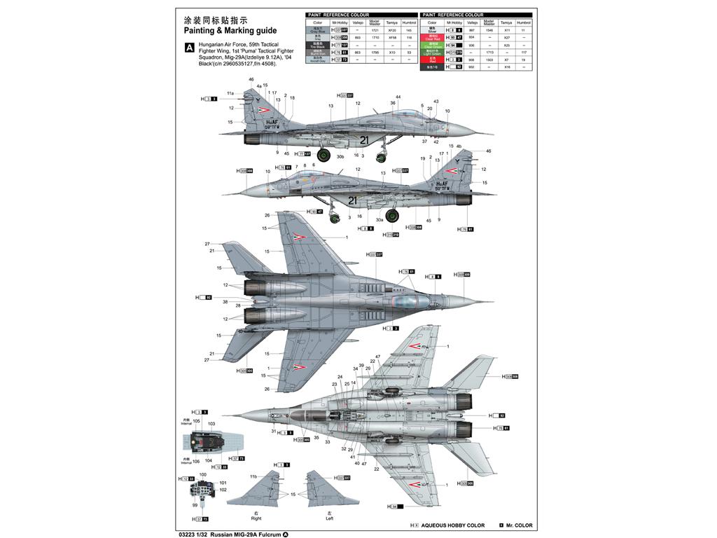 Caza Táctico Mikoyan Mig-29 Fulcrum (Vista 5)