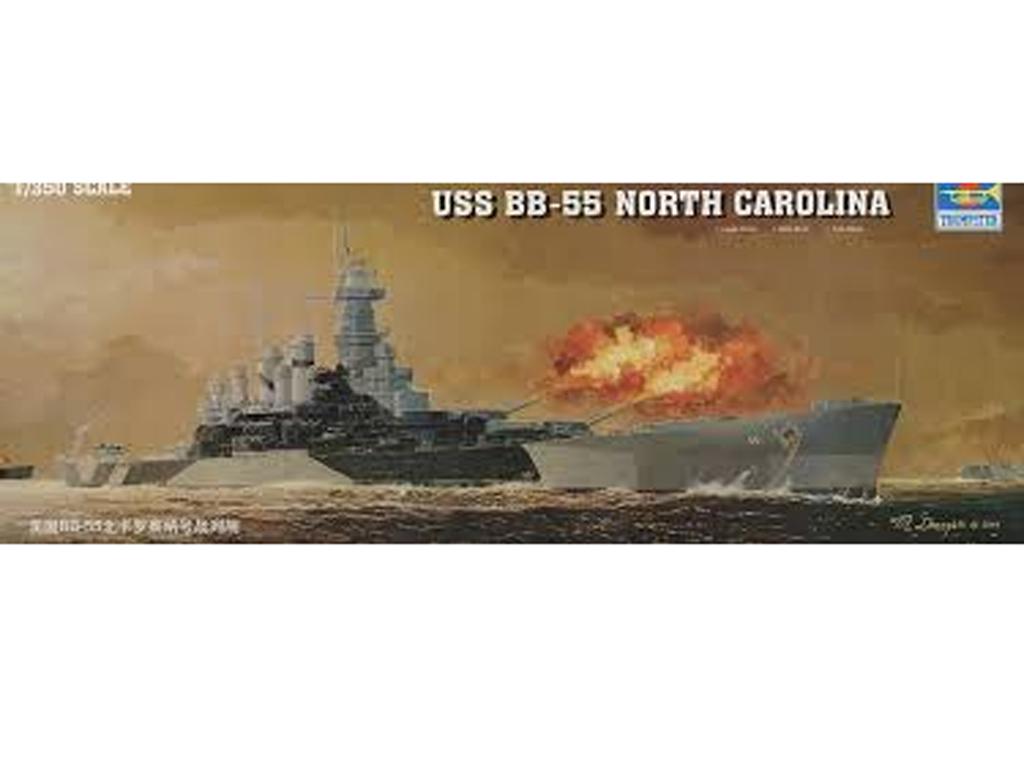 USS BB-55 North Carolina (Vista 1)