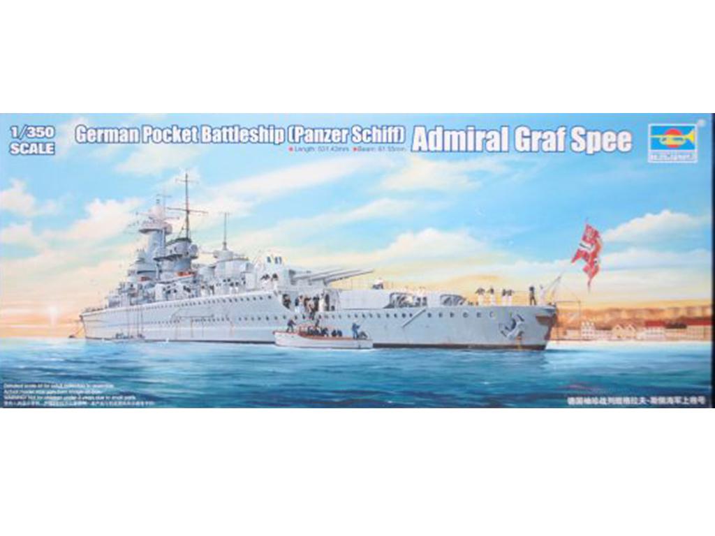 German Pocket Battleship Admiral Graf Sp (Vista 1)