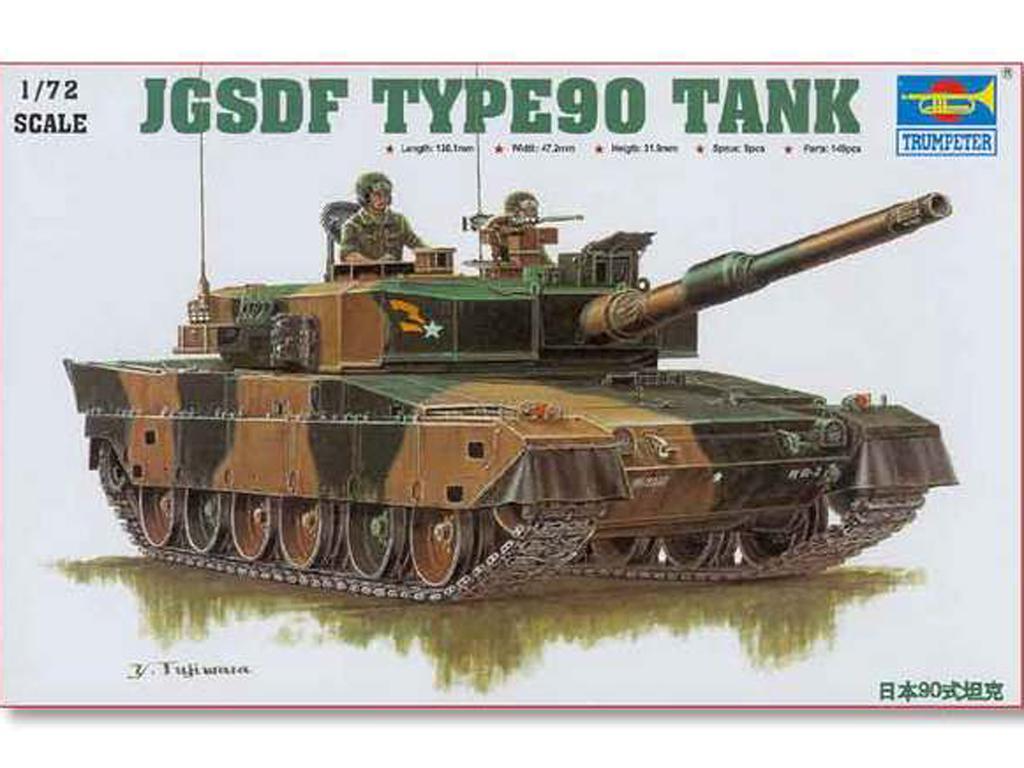 Tanque japones Type 90 (Vista 1)