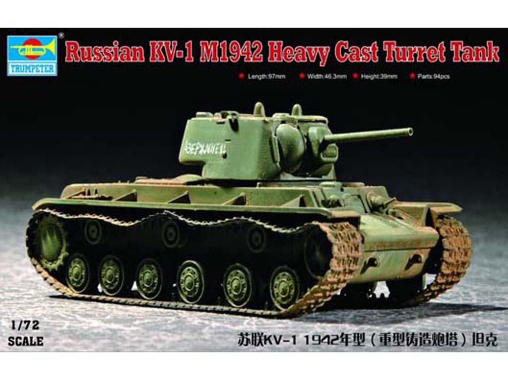 Russian KV-1 Model 1942 Heavy Cast Turre (Vista 1)