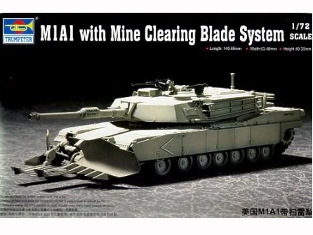 M1A1 with Mine Clearing Blade System  (Vista 1)