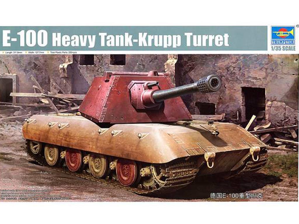 Tanque superpesado  E-100 torreta Krupp (Vista 1)