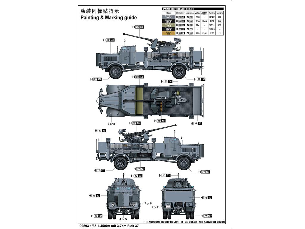L4500A mit 3.7cm Flak 37 (Vista 3)