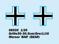 Grille 30-30.5cm (Grw) L/16 Morser ‘BAR  (Vista 6)