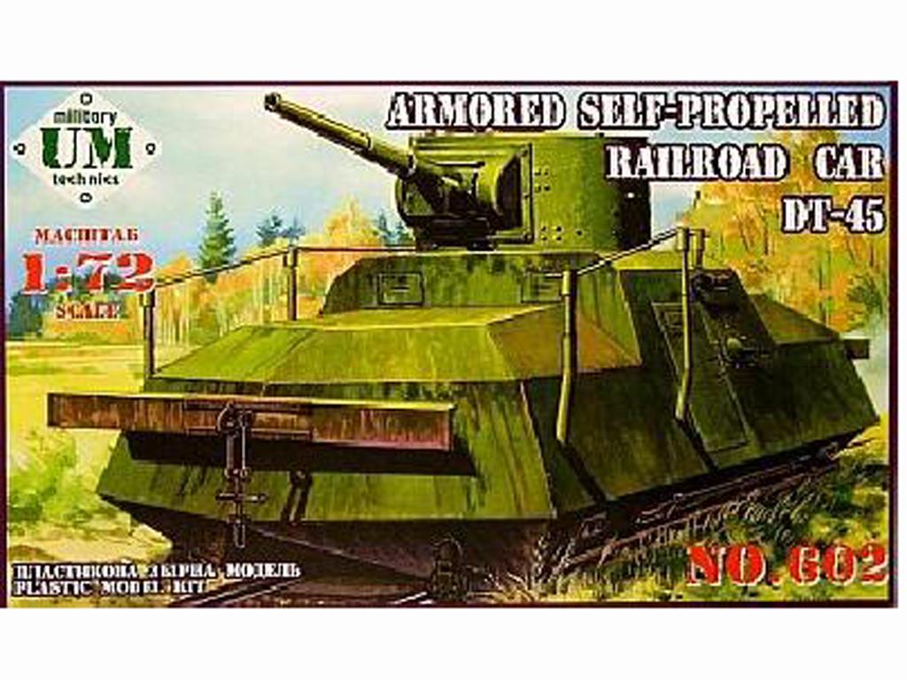 Armored Self-Propelled Railroad car DT-4 (Vista 1)