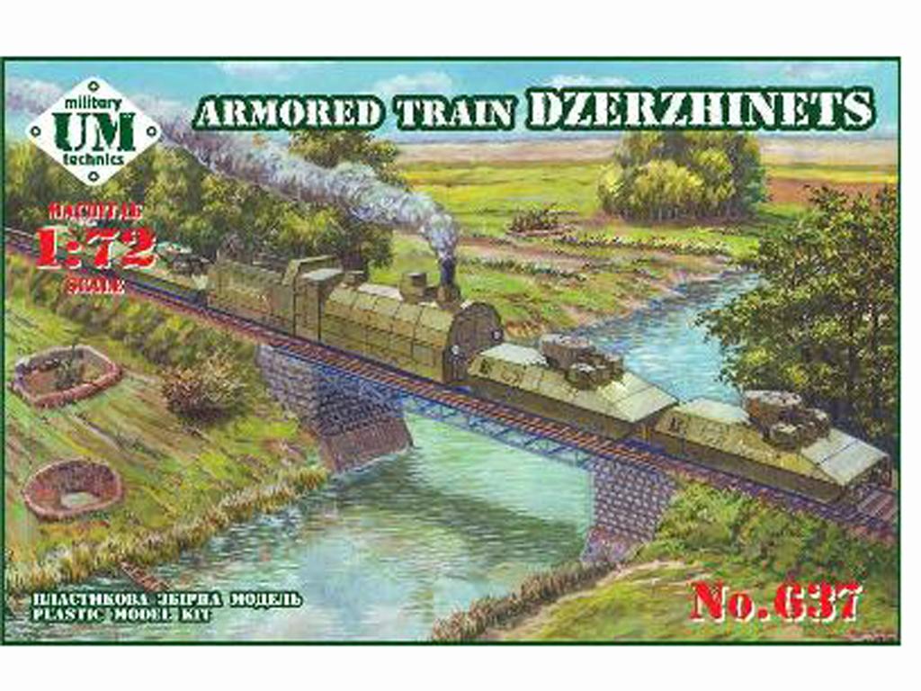 Tren Blindado Sovietico Dzerzhinets (Vista 1)