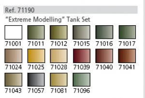 Extreme Modelling Tank Set  (Vista 2)