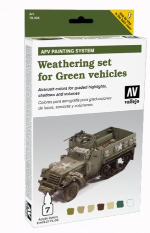 Weathering for Green vehicles  (Vista 1)