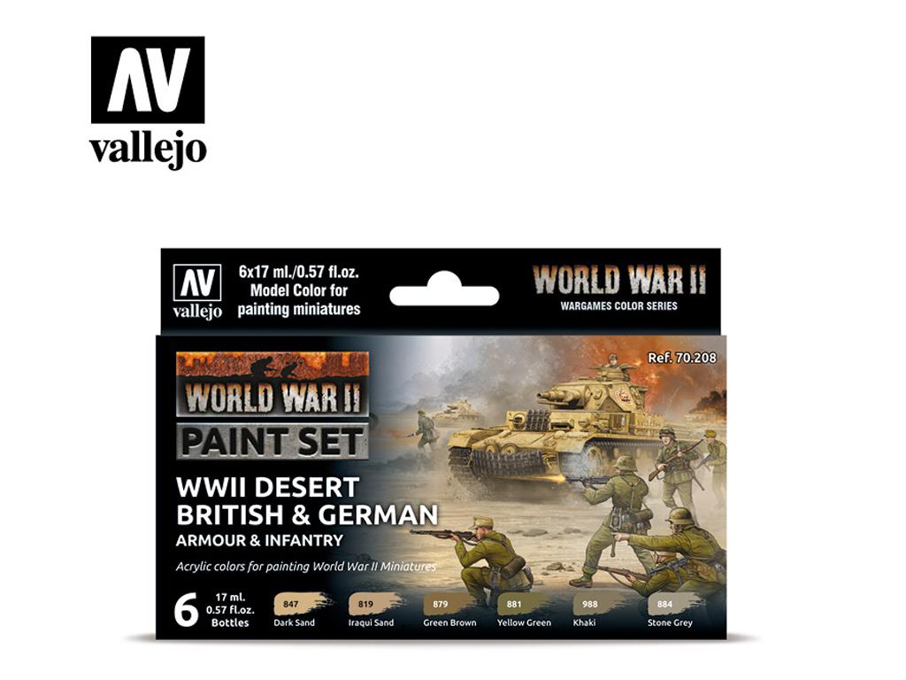 Desert British & German Armour & Infantry (Vista 1)