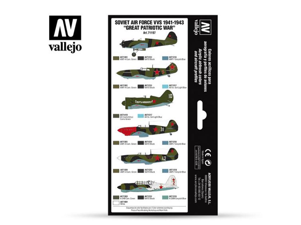 Fuerza Aérea Soviética VVS 1941 a 1943 (Vista 2)