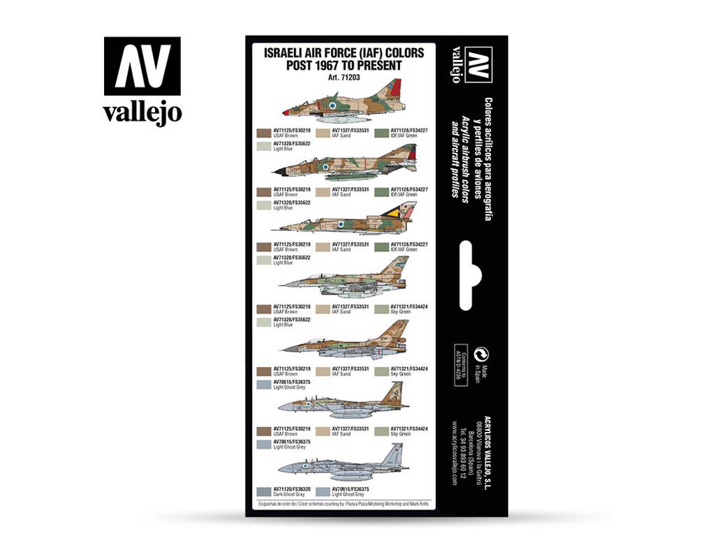 Fuerza Aérea Israelí (IAF) Post 1967 (Vista 2)