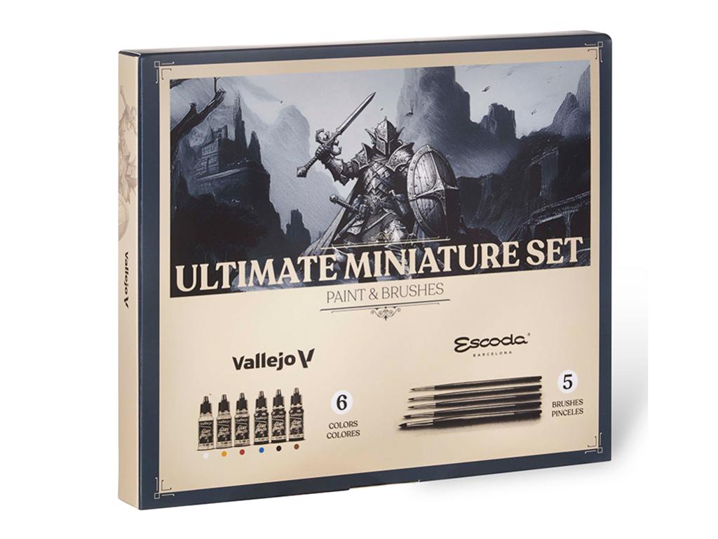 Ultimate miniature set Paint & Brushes (Vista 1)