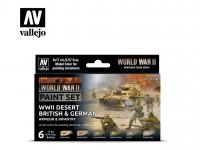 Desert British & German Armour & Infantry (Vista 3)