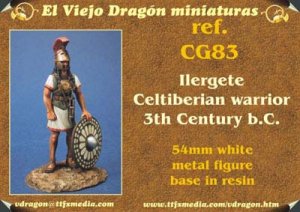 Ilergete Warrior -IIIrd Century B.C.  (Vista 1)