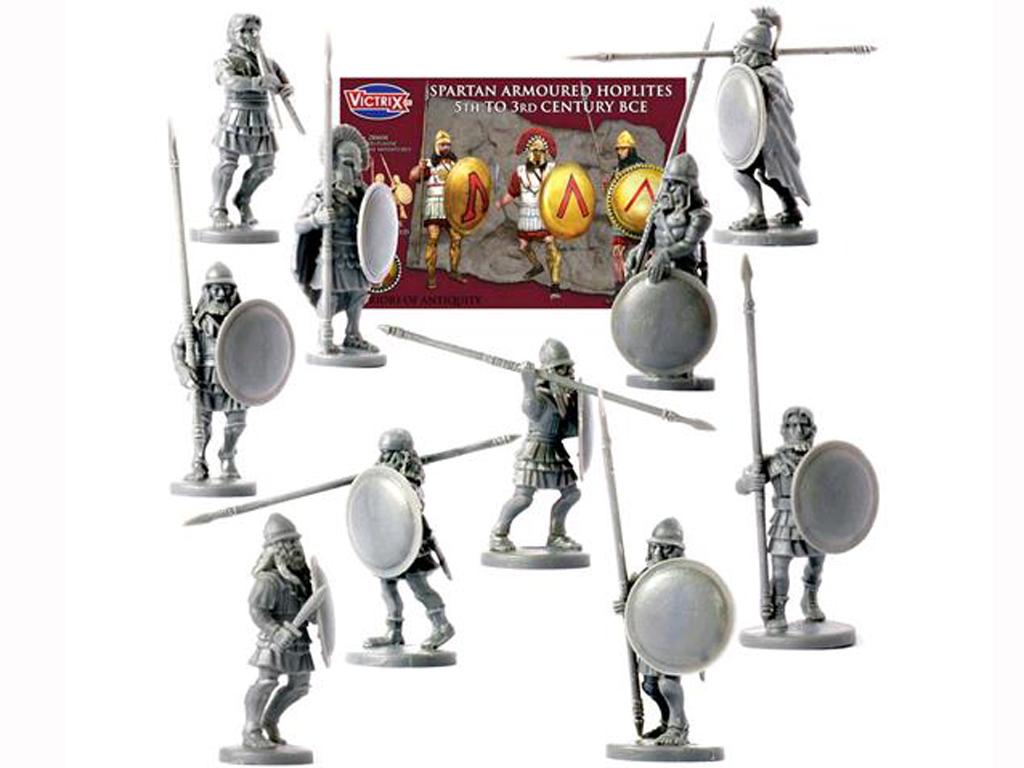 Hoplites Espartanos 450-300BC (Vista 1)