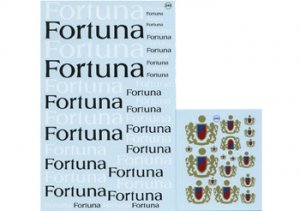 Calca virages Fortuna 1/24-1/32 -1/43  (Vista 1)