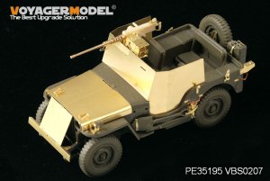 U.S. Jeep Willys MB w/Add Amour - Ref.: VOYA-PE35195