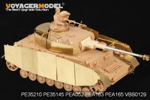 German Panzer.IV Ausf.H/J schürzen  - Ref.: VOYA-PEA165