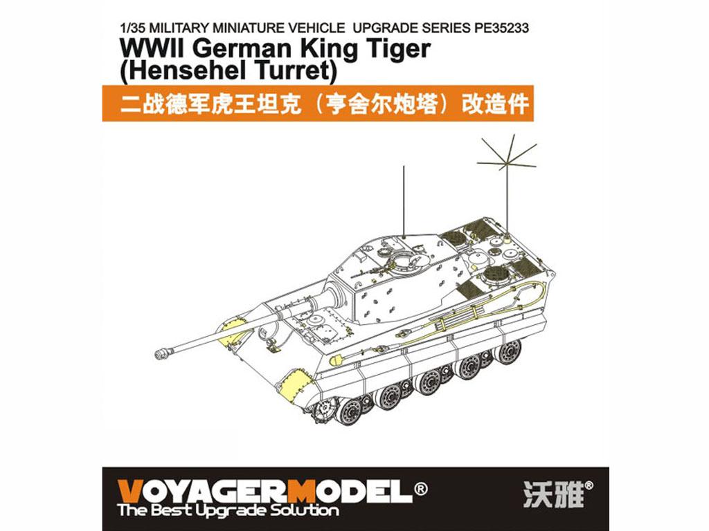 German King Tiger Hensehel Turret (Vista 2)