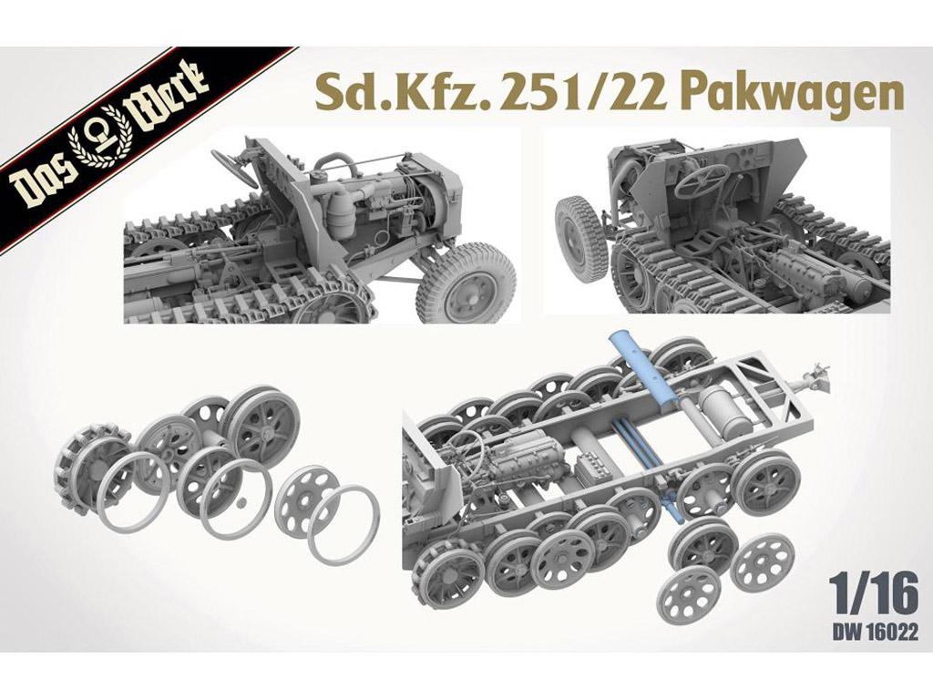 Sd.Kfz.251/22 Ausf.D Pakwagen (Vista 5)