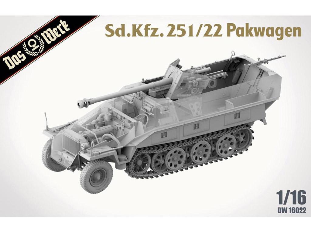 Sd.Kfz.251/22 Ausf.D Pakwagen (Vista 6)