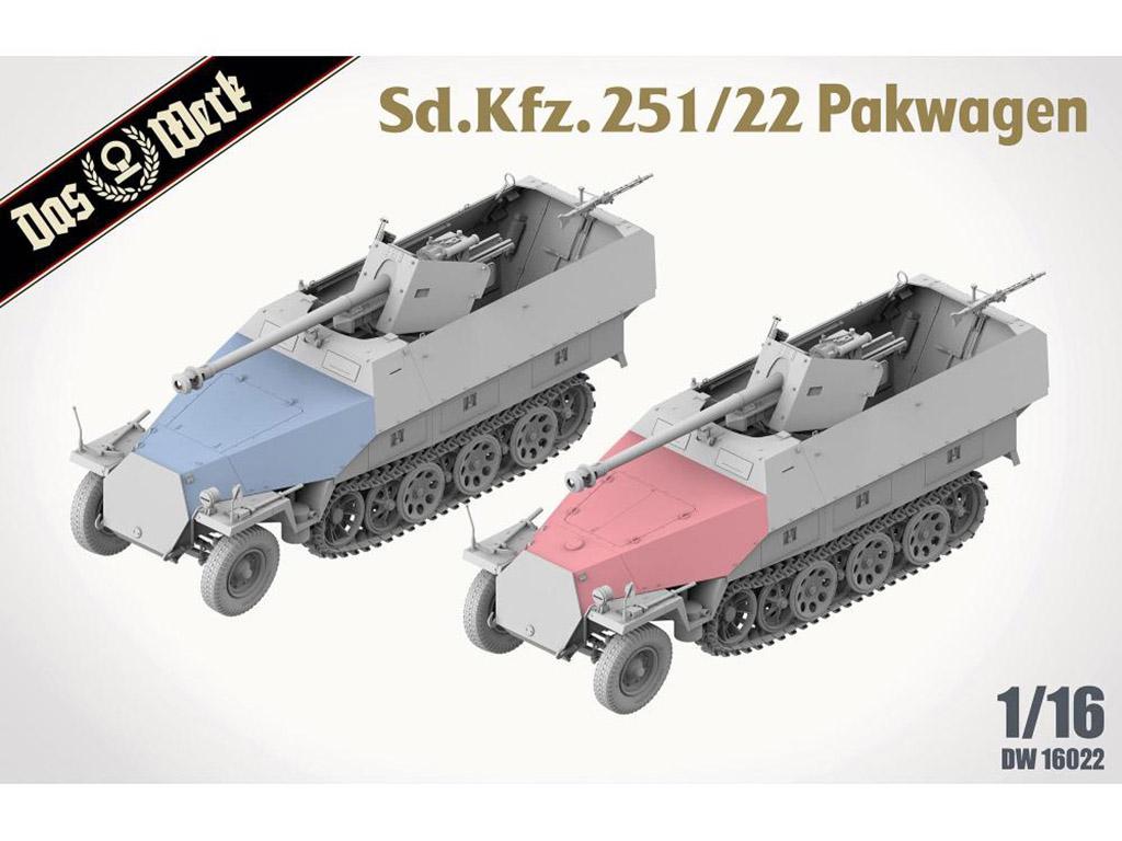 Sd.Kfz.251/22 Ausf.D Pakwagen (Vista 9)