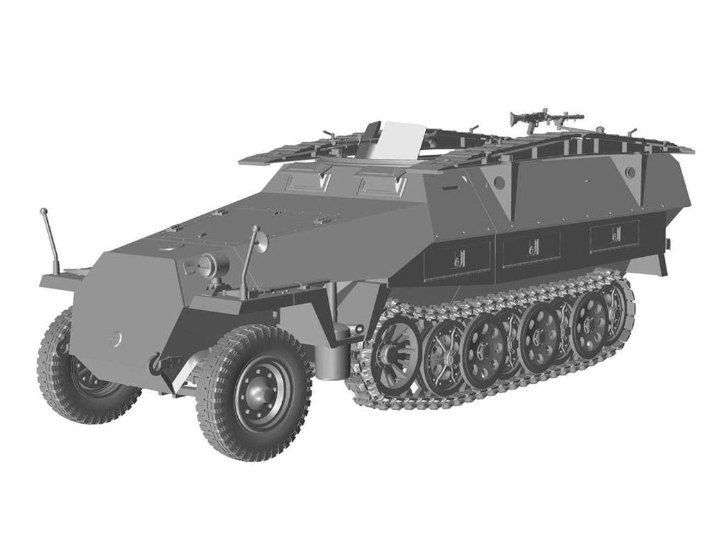 mtl.Pi.Pzwg. Sd.Kfz.251/7 (Vista 3)
