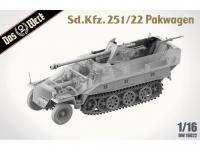 Sd.Kfz.251/22 Ausf.D Pakwagen (Vista 25)
