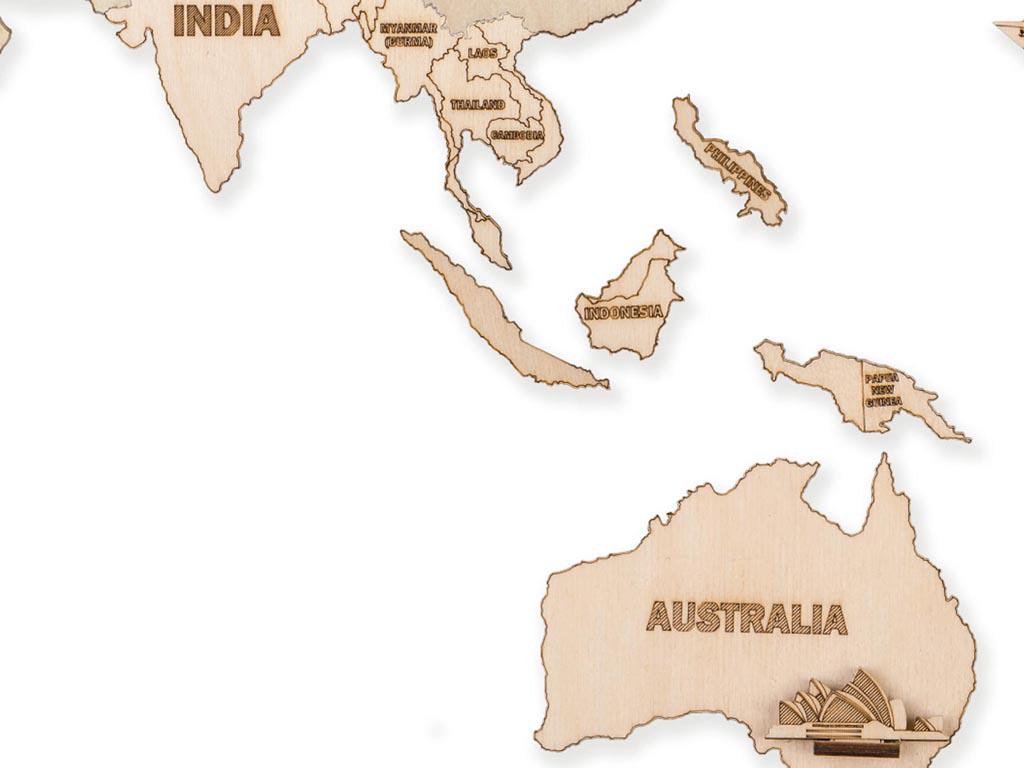  Mapa del mundo L (Vista 4)