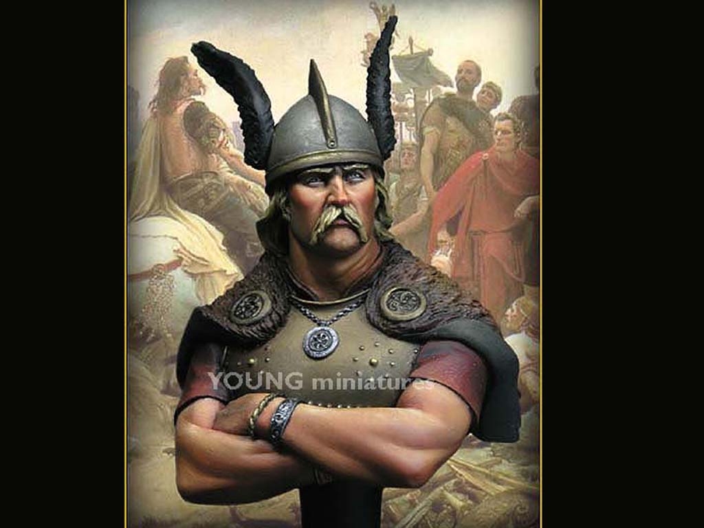 Vercingetorix Gallic Wars, 52 B.C  (Vista 1)