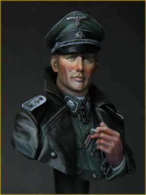 SS Totenkopf Officer WWII  (Vista 4)
