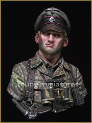 German Waffen SS Officer 1944  (Vista 1)