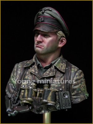 German Waffen SS Officer 1944  (Vista 2)