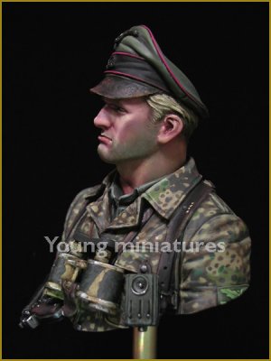 German Waffen SS Officer 1944  (Vista 3)